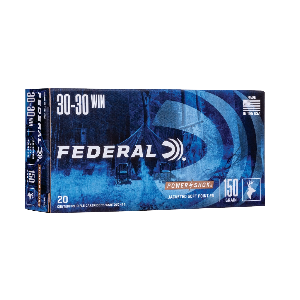 Federal 30-30 Win - 150 Grain - JSP - 20 Rounds
